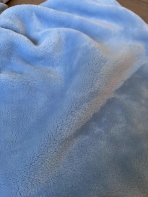 Tissu Doudou bleu ciel — image 1