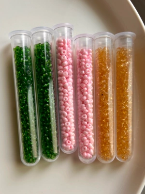 Lot de 6 tubes de rocailles — image 3