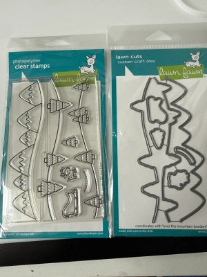 Tampon + die cut Lawn fawn — image 1