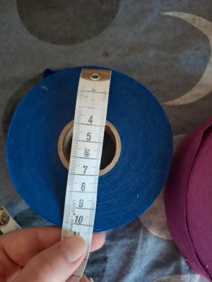 Biais plat bleu roi Largeur 30mm — image 2