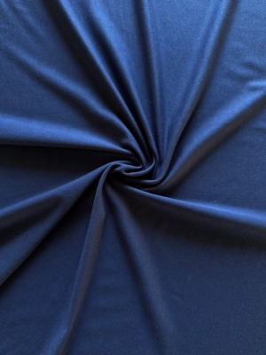 68 cm de jersey bleu marine mini