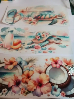 3 Stickers uvdtf pour 16 OZ lot n 9 — image 1