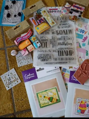 Lot scrapbooking anniversaire large