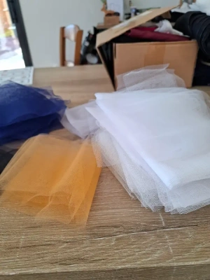Lot de chutes de tulle — image 3