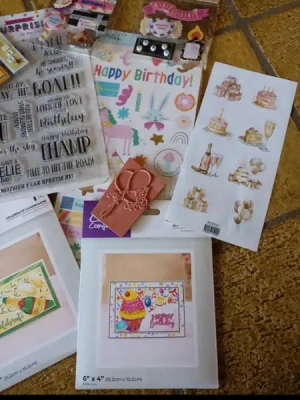 Lot scrapbooking anniversaire large