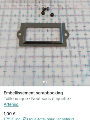 Porte étiquette artemio — image 1