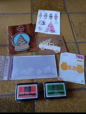 Gros lot scrapbooking Noël large
