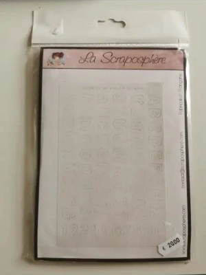 Tampon alphabet et chiffre — image 2