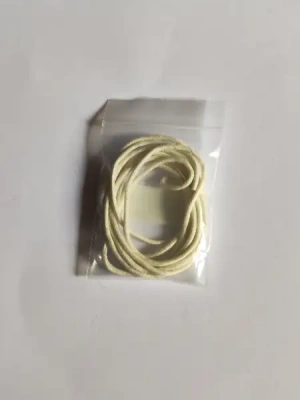 Fil de coton blanc 100cm — image 1
