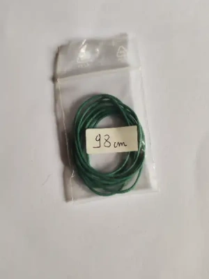 Fil de coton vert 98cm — image 2