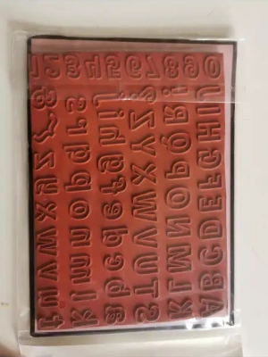 Tampon alphabet et chiffre — image 1