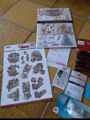 Gros lot scrapbooking Noël large