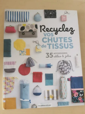 Livre "recyclez vos chutes de tissus" — image 1