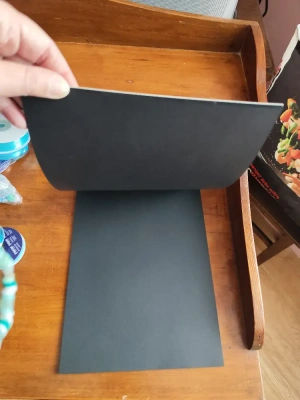 bloc de papier noir A4 — image 2