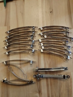 10 Barrettes a décorer 10,5 cm — image 1