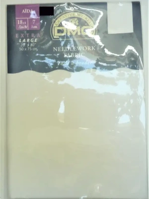 Kit neuf Toile à broder Aïda 7 (50 x 75 cm) — image 1