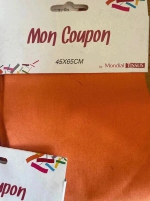 6 coupons de tissu 100% coton — image 2