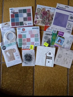 Gros lot scrapbooking Noël large