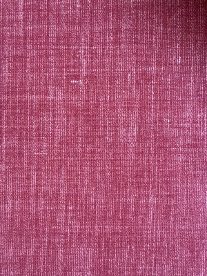 Tissu mélange lin terra cota — image 2