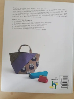 Livre "recyclez vos chutes de tissus" — image 3