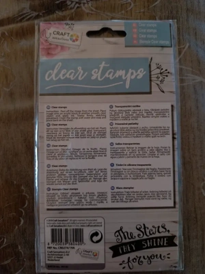 Tampon clear alphabet Action large