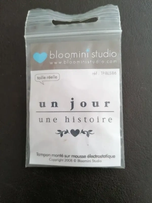 Tampon pour support clear Un jour, une histoire mini