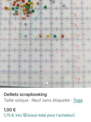 Lot oeillets — image 1