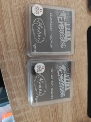 lot de 2 tampons argent — image 1