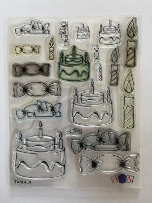 Tampons clear Anniversaire Azza — image 1