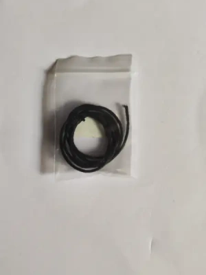 Fil de coton noir 55 cm — image 1