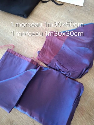 petits coupons Doublure polyester violet — image 1