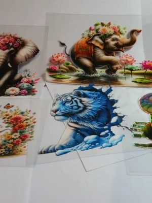 Lot de 13 stickers uvdtf diverses tailles lot 23 — image 1