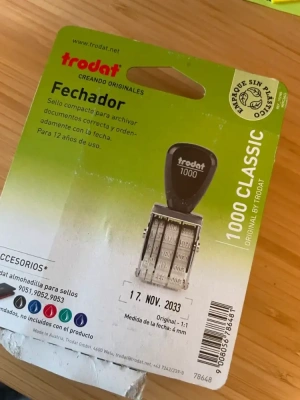 Fechador - tampon date encreur — image 1