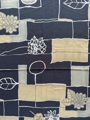 Coupon tissu imprimé fluide — image 3