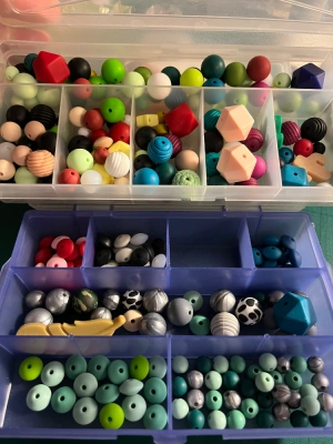 Perles en silicone mini