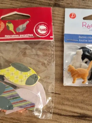 Mini décorations colorés — image 1
