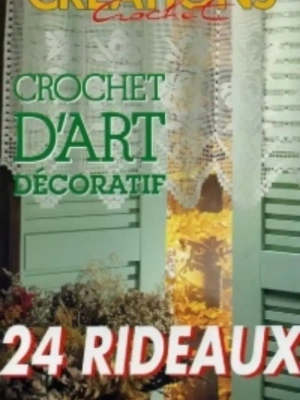 Magazine Crochet d'Art "24 rideaux" Tricot sélection — image 1