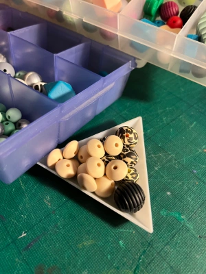 Perles en silicone large