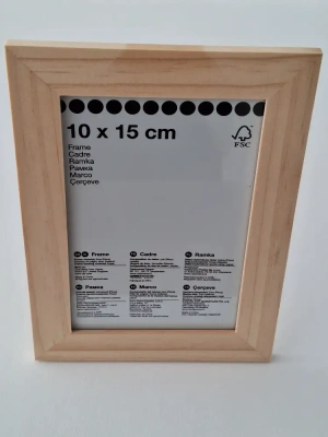 Lot de 5 cadres photos en bois — image 1