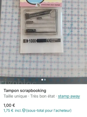 Tampon etiquette — image 1