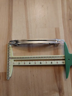 10 Barrettes a décorer 10,5 cm — image 2