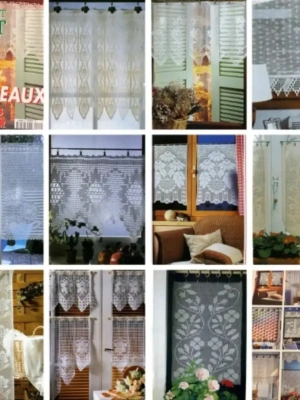 Magazine Crochet d'Art "24 rideaux" Tricot sélection — image 4