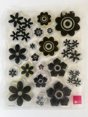 Tampons clear Fleurs Azza — image 1