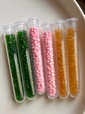 Lot de 6 tubes de rocailles — image 5
