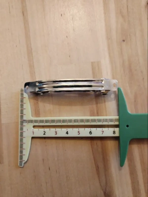 10 Barrettes à décorer 8,5 cm — image 2