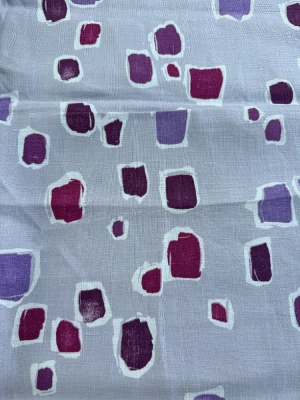 Lin mauve à motifs 70’s — image 2
