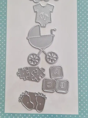 Lot de découpoirs Thème naissance — image 2