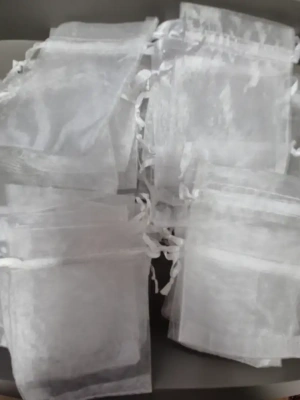 Sachet organza blanc — image 1