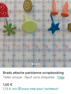 Lot brads toga — image 1