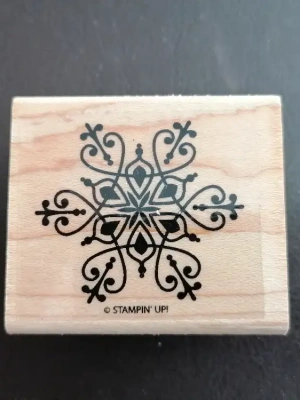 Tampon bois stampin'up mini